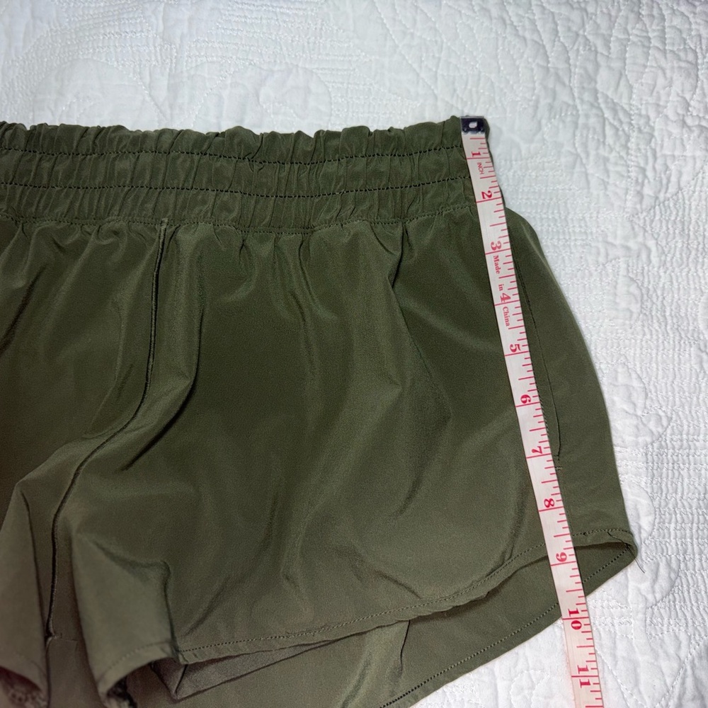 Offline by Aerie Olive Green Athletic Shorts - Picture 5 of 5